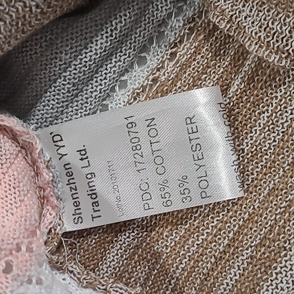 🤩4/$25 Lightweight Block Knit Long Sleeve Sweater Hoodie - Picture 7 of 10